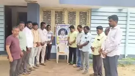 నారాయణ్​ఖేడ్: పట్టణంలో వీడియో జర్నలిస్టు శ్రీనివాస్ మృతి పట్ల సంతాపం తెలిపిన జర్నలిస్టు సంఘాలు