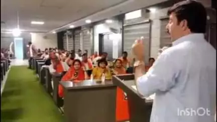 सलेमपुर: नगर पालिका सभागार में आयोजित हुई विकसित भारत संकल्प सभा