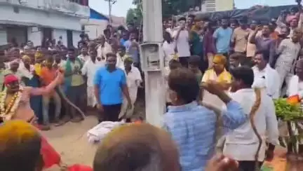 నిర్మల్: లోకేశ్వరం మండలంలో ఘనంగా దోదా పండుగ నిర్వహించిన గ్రామస్తులు