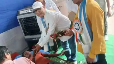 মেদিনীপুর: মেদিনীপুর পৌরসভার রক্তদান উৎসব আয়োজন হল রবিবার ১৫ নম্বর ওয়ার্ডে