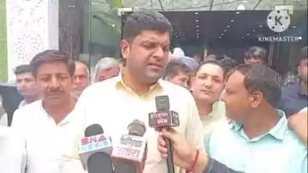 सोनीपत: दुष्यंत का हरियाणा में बढ़ते अपराधों पर बीजेपी सरकार पर तीखा हमला