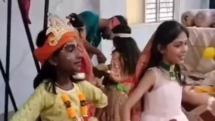 धनौरा: मंडी धनौरा में श्रीमद भागवत कथा का सातवां दिन, भगवान कृष्ण और सुदामा की मित्रता का प्रसंग सुनाया गया