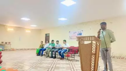 খোয়াই: বাঁচাইবাড়ি "হাচুক নি খরাং" কমিউনিটি হলে আয়োজিত বিকশিত ভারত সংকল্প সভা