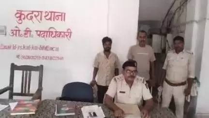 वारंटी एवं शराबी समेत दो गिरफ्तार पुलिस ने कार्रवाई करते हुए न्यायालय में  भेजा
