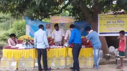 বাঘমুণ্ডী: গরাই তেলি/ কলু সমাজের পক্ষ থেকে হারুপ মেলাতে জল সত্র শিবিরের আয়োজন তুন্তুড়ীতে, উপস্থিত জেলা সভাপতি