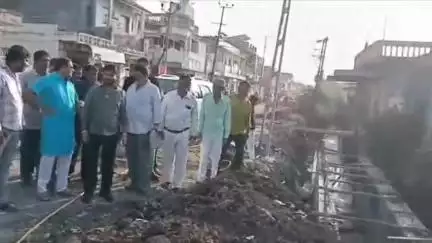 કુતિયાણા: કુતિયાણામાં નગરપાલિકા દ્વારા ચાલી રહેલ અનેક વિકાસના કામોનું ધારાસભ્ય દ્વારા નિરીક્ષણ કરાયું