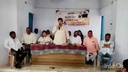 धमतरी: कंडेल के समरसता भवन में भाजपा द्वारा आयोजित विकसित भारत संकल्प सभा में महापौर शामिल हुए