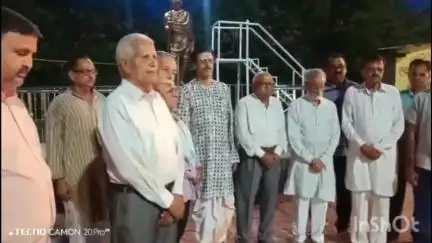 विदिशा नगर: विदिशा: विरासत ग्रुप ने अहमदाबाद विमान हादसे में मारे गए यात्रियों को नीमताल पर दी श्रद्धांजलि