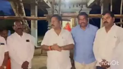 వికారాబాద్: పరిగి నియోజకవర్గ పరిధిలోని ఆలయాల అభివృద్ధికి కృషి చేస్తా : పరిగి ఎమ్మెల్యే రామ్మోహన్ రెడ్డి