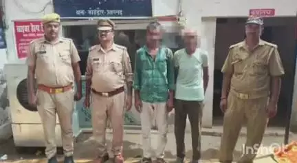प्रतापगढ़: कोहड़ौर पुलिस ने मारपीट मामले में वांछित दो अभियुक्तों को हथसारा गांव से किया गिरफ्तार