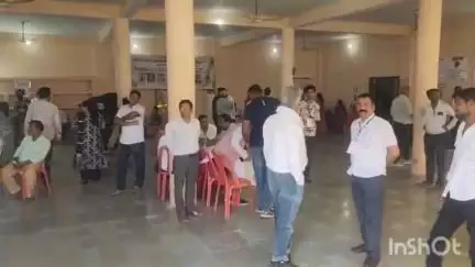 विदिशा नगर: रीठा फाटक के गार्डन में श्री हित वंश कल्याण समिति द्वारा 223 मरीजों का परीक्षण