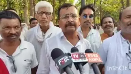 बलरामपुर: सुकमा में कांग्रेस कार्यालय को ED द्वारा अटैच करने के मामले में बलरामपुर के कांग्रेस जिला उपाध्यक्ष ने मीडिया से की बात