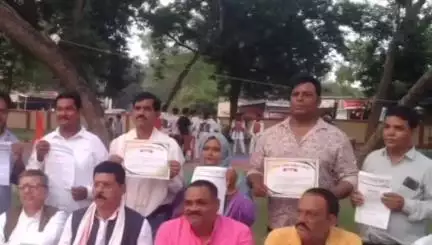 धनबाद/केंदुआडीह: भूली नगर कांग्रेस कमेटी द्वारा बी ब्लॉक में संविधान बचाओ सभा का आयोजन किया गया