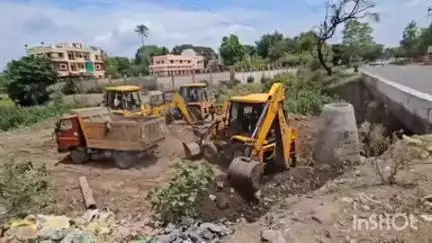 शाजापुर: मानसून से पहले नपा ने शुरू किया सफाई अभियान, शहर में जलभराव की समस्या से निपटने के लिए प्रयास