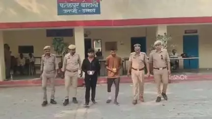 बांगरमऊ: बांगरमऊ के थाना फतेहपुर चौरासी में चोरी के जेवरात के साथ दो शातिर चोर गिरफ्तार, मंगलसूत्र, पायल और एक करधनी बरामद