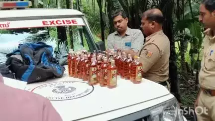 കൊണ്ടോട്ടി: തടപറമ്പ് റോഡിലെ ക്വാർട്ടേഴ്സിൽ എക്സൈസ് പരിശോധനയിൽ 29 കുപ്പി മദ്യവുമായി ഒരാൾ പിടിയിൽ