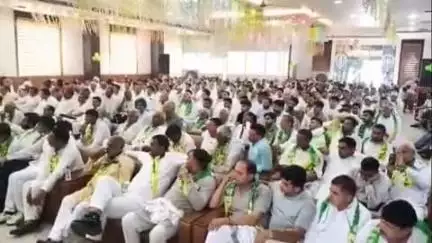 जींद: पूर्व उप मुख्यमंत्री दुष्यंत चौटाला पहुंचे जींद, बोले- बीजेपी को सत्ता से बाहर करने के लिए युवाओं का लेंगे साथ