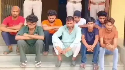 सीकरी: सीकरी पुलिस ने ऑपरेशन एंटीवायरस के तहत 8 साइबर ठगों को किया गिरफ्तार