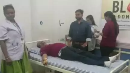 रायसेन: जमुनिया वेलस्पन कंपनी में रक्तदान शिविर का आयोजन, 30 कर्मचारियों ने किया रक्तदान