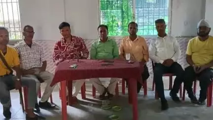 गिरिडीह: ऑल इंडिया स्मॉल एंड मीडियम जर्नलिस्ट वैलफेयर एसोसिएशन की अर्गाघाट में श्रम कल्याण सामुदायिक भवन में बैठक