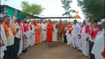 वैजापूर: शिरेसायगाव येथे संतपूजन व संतभोजन सोहळा उत्साहात, लष्करातील जवानाचाही केला सत्कार