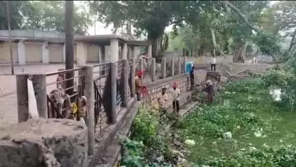 पन्ना: बेनी सागर तालाब को जलकुंभी से मुक्त करने के लिए नपा ने चलाया स्वच्छता अभियान, बारिश से पहले जल संग्रहण की तैयारी शुरू