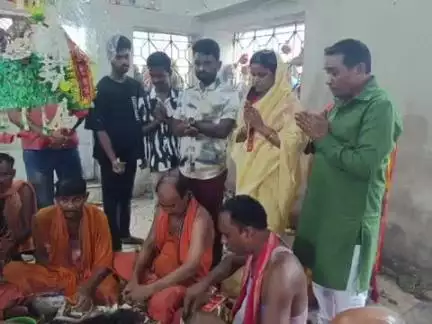 पोटका: हरिणा में बाबा मुक्तेश्वर धाम पूजनोत्सव हुआ आयोजित, विधायक संजीव सरदार ने की क्षेत्र की सुख-शांति की कामना