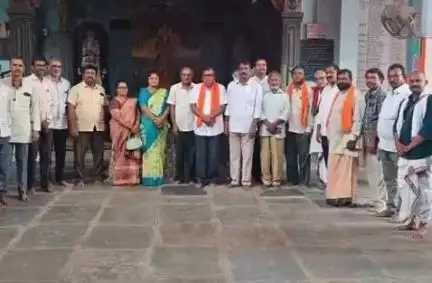 గద్వాల్: విశ్వహిందూ పరిషత్ జిల్లా నూతన కార్యవర్గం ఎన్నిక, జిల్లా అధ్యక్షుడిగా అల్లూరి ఫణి మోహన్