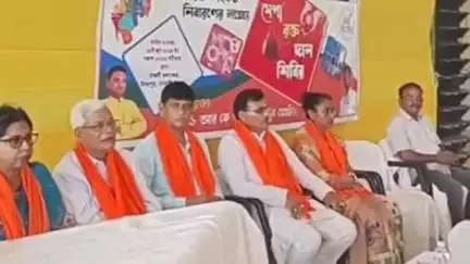 অমরপুর: যুব মোর্চা উদ্যোগে এক মেগা রক্ত দান শিবির অনুষ্ঠিত হয় উদয়পুর রাজর্ষি কলাক্ষেত্রে উপস্থিত অর্থমন্ত্রী