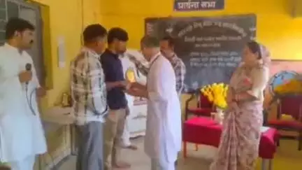 तिल्दा: तिल्दा सरस्वती शिशु मंदिर में छात्र सम्मान समारोह का आयोजन किया गया