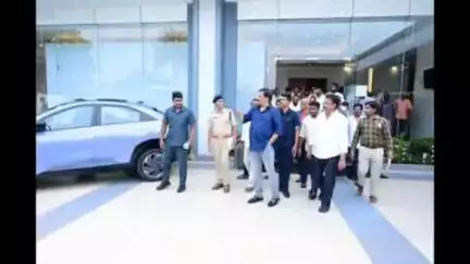 భీమిలి: వి కన్వెన్షన్ హాల్‌లో సీఎం సమావేశ ఏర్పాట్లు పర్యవేక్షించిన ఎమ్మెల్యే గంటా శ్రీనివాస్