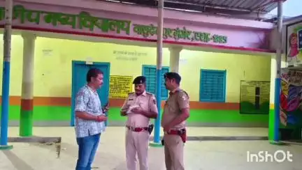 मुंगेर: आगामी विधानसभा चुनाव-2025 को लेकर पुलिस अधिकारियों द्वारा अवसान स्थलों का निरीक्षण