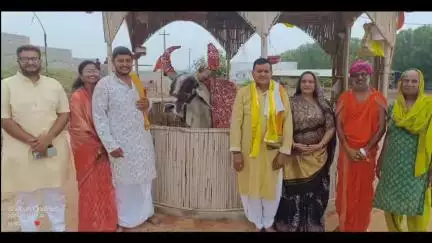 અંજાર: શ્રી સદગુરુ રાયમલ ધામ આશ્રમ શ્રી ગૌરી ગૌશાળા મધ્યે ગૌ શક્તિ યોગ યજ્ઞ મહોત્સવનો પ્રારંભ, સર્વે ભક્તોને લાભ લેવા નિમંત્રણ