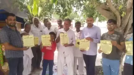श्रीडूंगरगढ़: ट्रॉमा सेंटर के निर्माण की मांग को लेकर सोमवार को कस्बे में होगी ललकार रैली, पूर्व विधायक ने किया जनसंपर्क