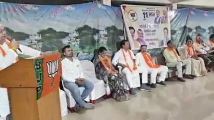 गोहरगंज: मंडीदीप में 'विकसित भारत संकल्प सभा' का भव्य आयोजन किया गया