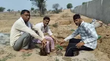 राजगढ़: गांव गुलपुरा की मोक्षभूमि में नरेश पूनिया की तीसरी पुण्यतिथि पर परिजनों व ग्रामीणों ने लगाए 30 से अधिक पीपल के पेड़