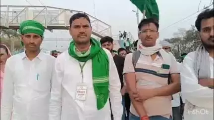 चायल: मनौरी रेलवे स्टेशन से भाकियू टिकैत गुट के जिलाध्यक्ष कार्यकर्ताओं के साथ हरिद्वार हुए रवाना, चिंतन शिविर में होंगे शामिल