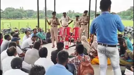बसंतपुर: वीरपुर नगर क्षेत्र में आग से बचाव के लिए अग्निशामक विभाग ने लोगों को दी जानकारी