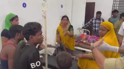 खातेगांव: इंदौर से बानापुरा जा रही बस गाय को बचाने में घर में घुसी