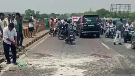 घाटमपुर: बिधनू में ट्रैक्टर ट्रॉली ने बाइक सवार जीजा-साले को मारी टक्कर, दोनों की हुई मौत