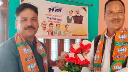 कांडा: प्रधानमंत्री के 11 वर्ष कार्यकाल पूर्ण होने पर भाजपा कांडा कमस्यार मंडल द्वारा कांडा पड़ाव में कार्यक्रम किया गया आयोजित
