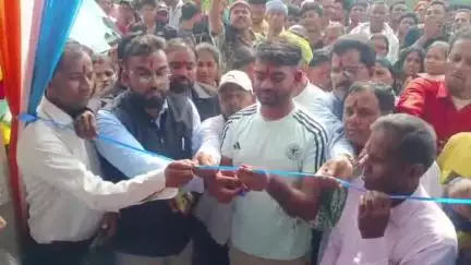 टाटीझरिया: झरपो में डिग्री कॉलेज के नवनिर्मित भवन उद्घाटन समारोह में डुमरी विधायक जयराम ने की शिरकत