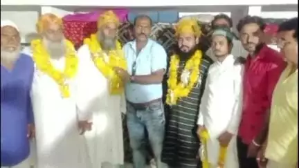 सुसनेर: नव नियुक्त शहर काजी एवं शाही जामा मस्जिद के इमाम का सुसनेर में हुआ स्वागत व सम्मान