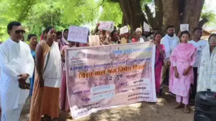 गोइलकेरा: बाल श्रम निषेध दिवस पर कराईकेला में मोटरसाइकिल रैली निकाली गई