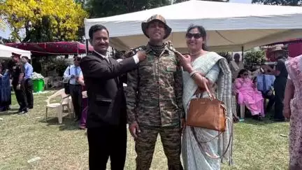 बागेश्वर: बागेश्वर के नवनीत जोशी बने भारतीय सेना में लेफ्टिनेंट, परिवार और गांव में खुशी की लहर