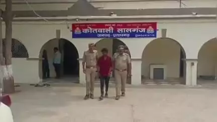 लालगंज: राजेंद्र नगर नहर पटरी मोड़ के पास चोरी की बाइक के साथ अभियुक्त गिरफ्तार, भेजा गया जेल