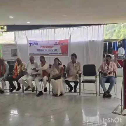 बालोद: बालोद शहर के कला केंद्र में मोदी जी के 11 साल बेमिसाल पर कार्यशाला एवं संकल्प सभा का आयोजन किया गया