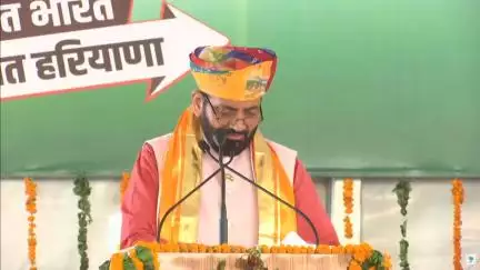 मुख्यमंत्री श्री नायब सिंह सैनी ने रेवाड़ी में आयोजित धन्यवाद रैली में बतौर मुख्य अतिथि शिरकत की