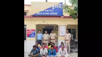 एरिया डॉमिनेशन अभियान में जयपुर ग्रामीण पुलिस ने 159 अपराधियों को किया गिरफ्तार।