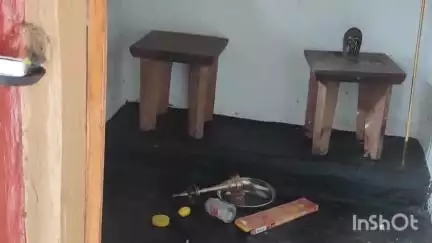നിലമ്പൂർ: പൊട്ടിക്കല്ലിൽ വീണ്ടും കരടിയിറങ്ങി, പാറക്കൽ കുടുംബ ക്ഷേത്രത്തിലെത്തി എണ്ണയും നെയ്യും ഭക്ഷിച്ചു
